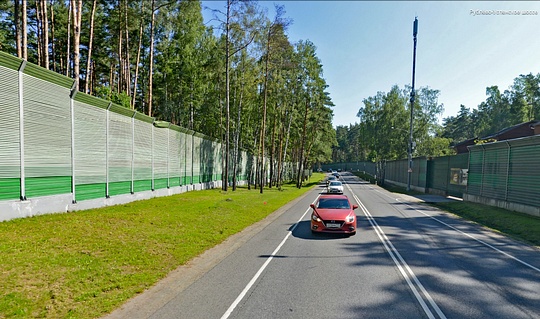 Забор на Рублево Успенском шоссе