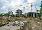 Строительство микрорайона 7-7А, 24 мая 2003 года