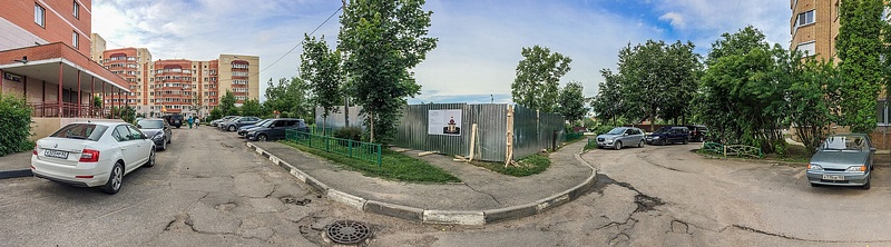 Место установки МАФ «Часовня ФСБ», В Голицыно строят часовню на месте детской площадки