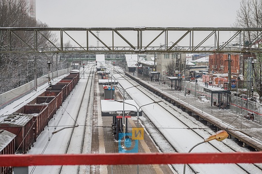 Станция Одинцово, Уборка снега в Одинцово декабрь 2017