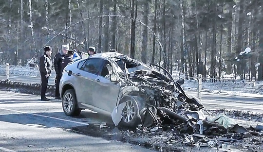 Водитель BMW X6 погиб в ДТП на Минском шоссе, Март