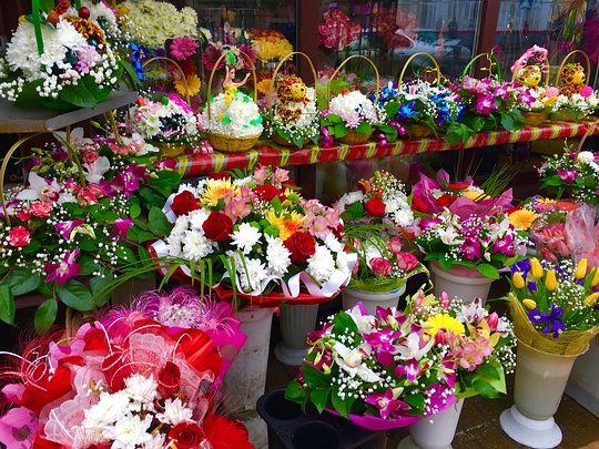 Букеты, «Одинцовское подворье» приглашает на Цветочный базар
