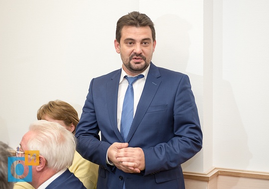 Николай Пархоменко, руководитель администрации Лесной Городок, 25 октября состоялся «круглый стол», организованный Общественной палатой района, посвященный городскому округу