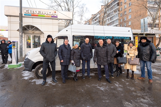 Первый запуск нового электробуса в Одинцово, Первый городской электробус запустили в Одинцово