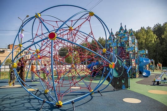 В 2018 году новую площадку открыли в Кубинке-1, 9 детских площадок установят в Одинцовском округе в 2019 году