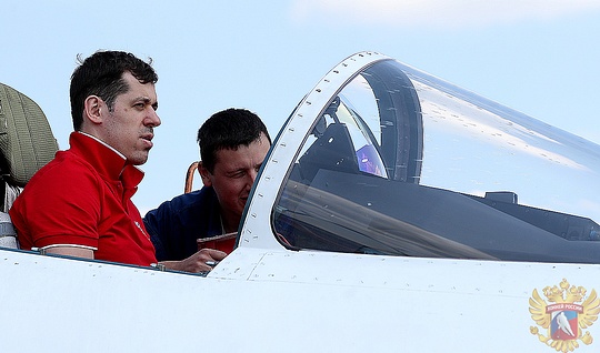 Евгений Малкин, Хоккеисты сборной России посетили военный аэродром «Кубинка»