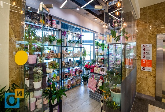Магазин цветов «Li Lar», 1 этаж, ТЦ «Кристалл» открылся в Одинцово