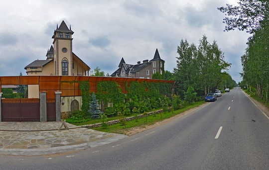 Посёлок Дарьино, участок, где ехал 11-летний сын Михаила Полубояринова, Август