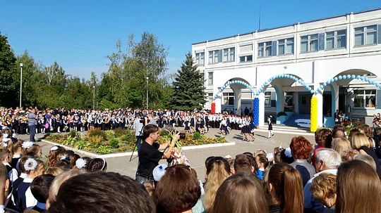 Линейка в школе №4, Линейки в Краснознаменске