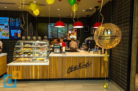МакКафе в Макдоналдс, 3-й ресторан Макдоналдс открылся в Одинцово, центр, макдак, макдоналдс, ресторан, ресторан быстрого обслуживания,