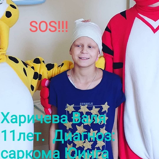 ноябрь 2019, Одинцовской школьнице Вале Харичевой требуется помощь