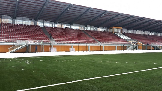 Обновлённая трибуна на 2500 мест, В Одинцово завершили реконструкцию центрального стадиона