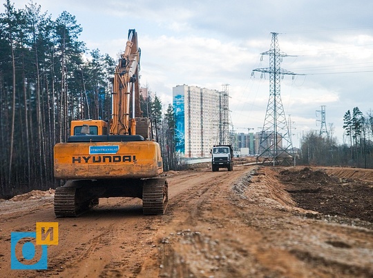Возобновлены работы по строительству выезда из Трехгорки на платную дорогу Северный обход Одинцово