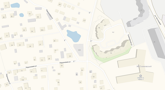 Лохинский пруд у «Сколковского» квартала на карте, В Одинцово бизнесмен засыпал пруд, чтобы сделать парковку