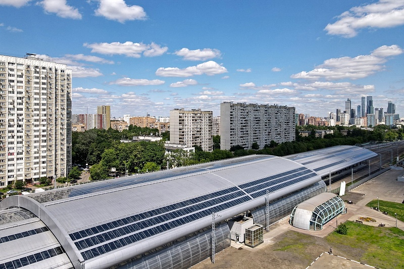 На МЦД-1 «Одинцово-Лобня» открыли новую станцию «Славянский бульвар»