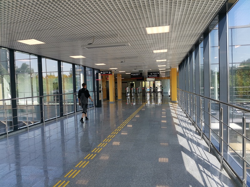 Пешеходный переход на станции, Мини-вокзал «Сетунь» открыли на МЦД-1 «Одинцово-Лобня»