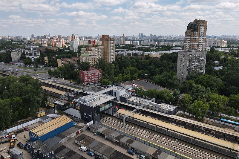 Железнодорожная станция «Сетунь», Мини-вокзал «Сетунь» открыли на МЦД-1 «Одинцово-Лобня»