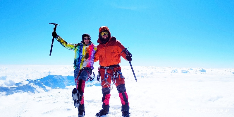 Осман Делибаш и Сергей Гурьев, Альпинисты-любители из Кубинки установили мировой рекорд