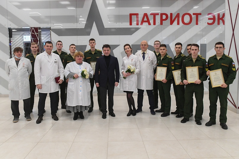 Награждённые медицинские работники и курсанты, Пятеро медработников Одинцовской областной больницы награждены орденом Пирогова