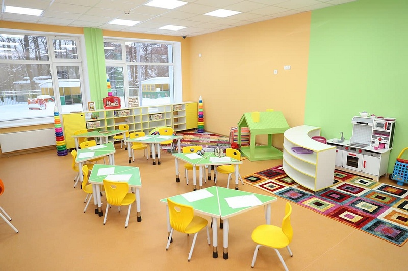 Игровая комната, В Лесном Городке открыли новый детский сад на 160 мест