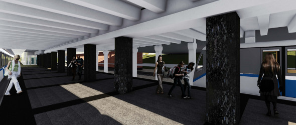 Проект: станция БКЛ «Кунцевская», Станцию Большой кольцевой линии метро «Кунцевская» откроют в 2021 году