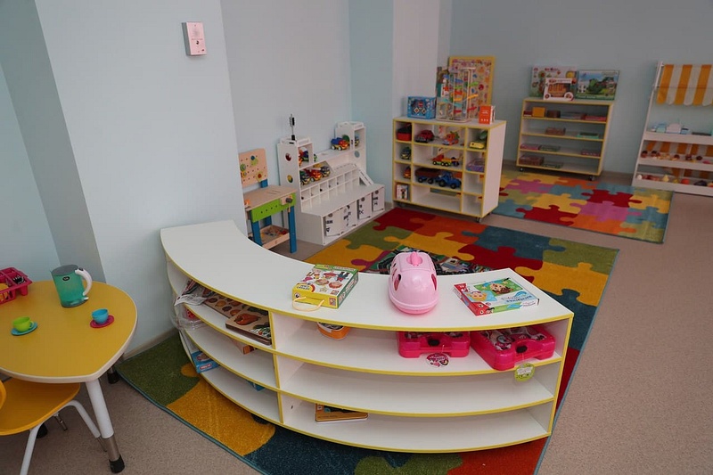 Игровая комната, В Новом Городке открыли детский сад на 150 мест