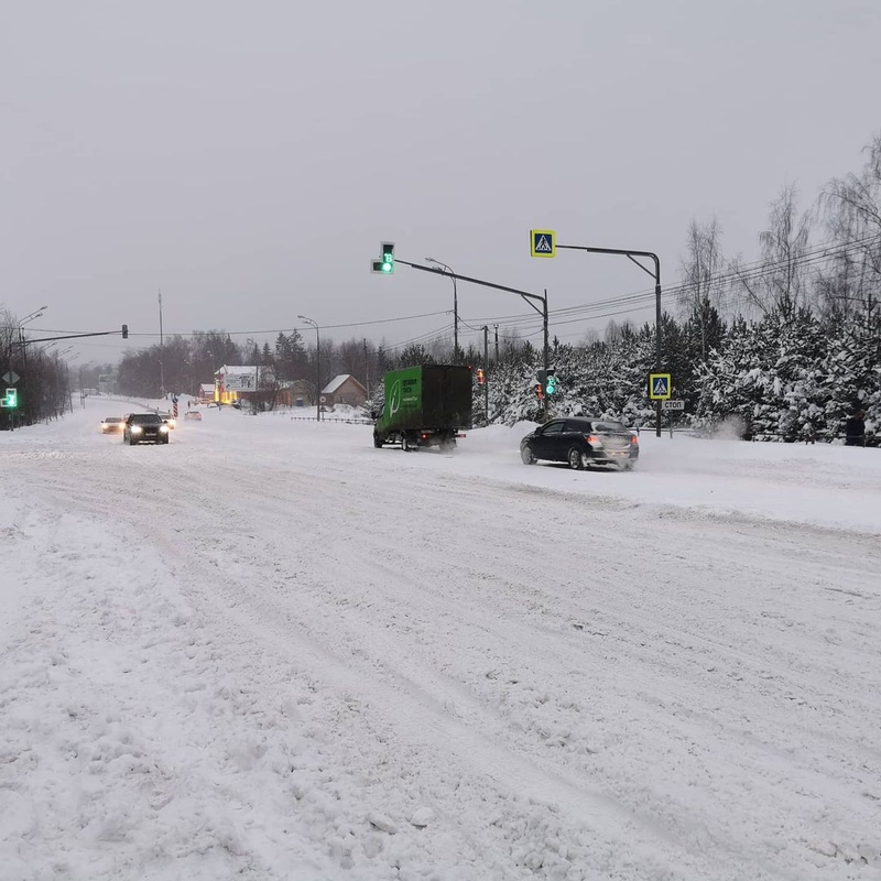 Снежный апокалипсис в Одинцово
