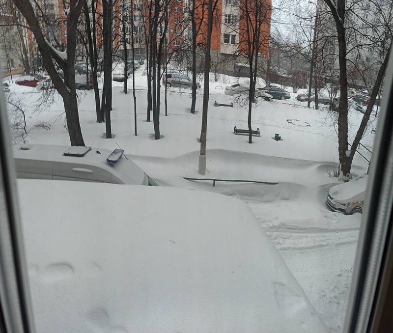 Снежный апокалипсис в Одинцово