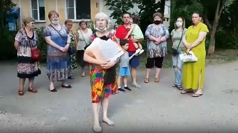 Жители дома записали видеообращение к Путину, Состояние дома № 5 на улице Институт в Больших Вязёмах