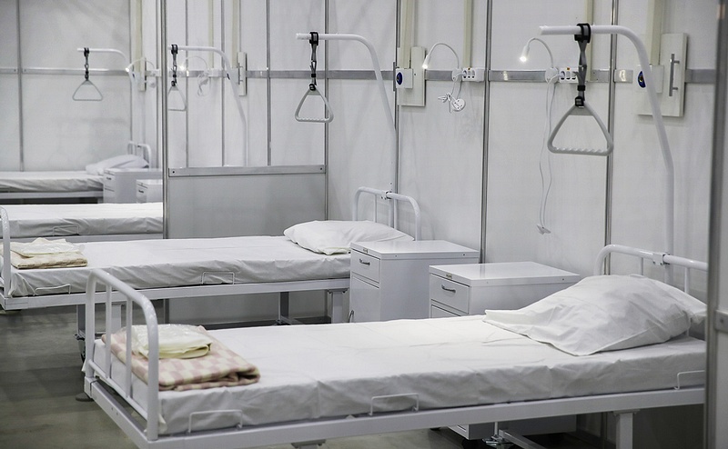 Министерство обороны развернуло временный инфекционный госпиталь в парке «Патриот», Ноябрь