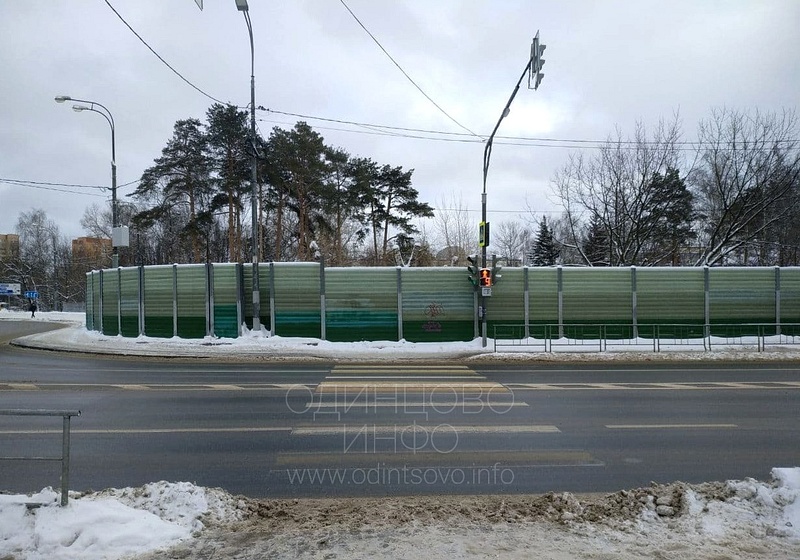Коммунальный проезд, новый светофор, Два новых светофора заработали в Одинцово