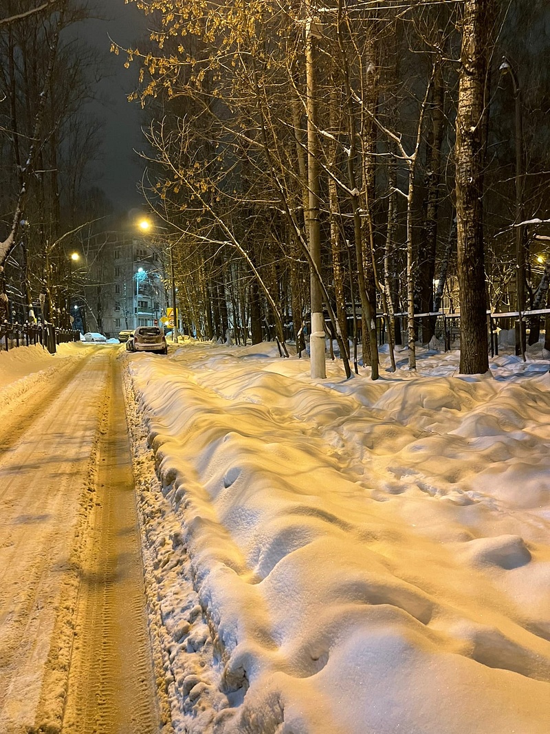 Северная улица, Иванов посетил два микрорайона Одинцово и остался недоволен уборкой снега