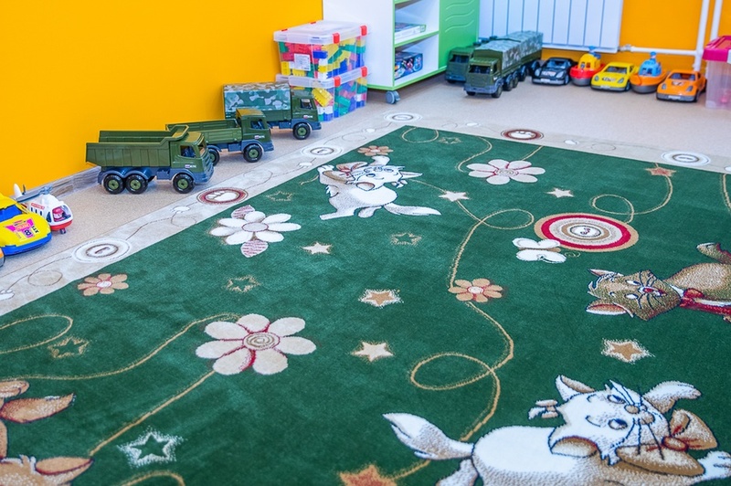Помещение мини-детсада, Мини-детсад открыли в крыле школы в ЖК «Сколковский»
