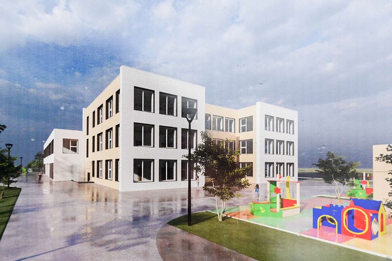 Проект здания, Новый детский сад в Кубинке откроют в октябре