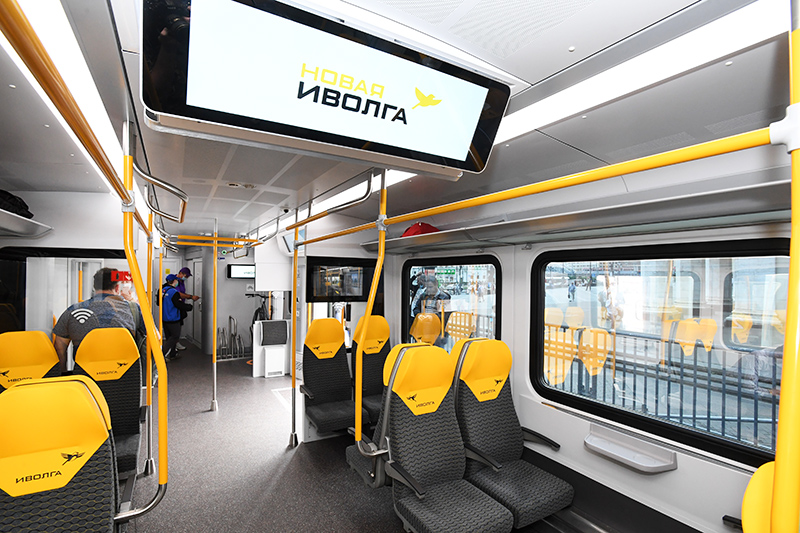 Вагон поезда, Новый поезд «Иволга 3.0» для МЦД тестируют в Москве и Подмосковье