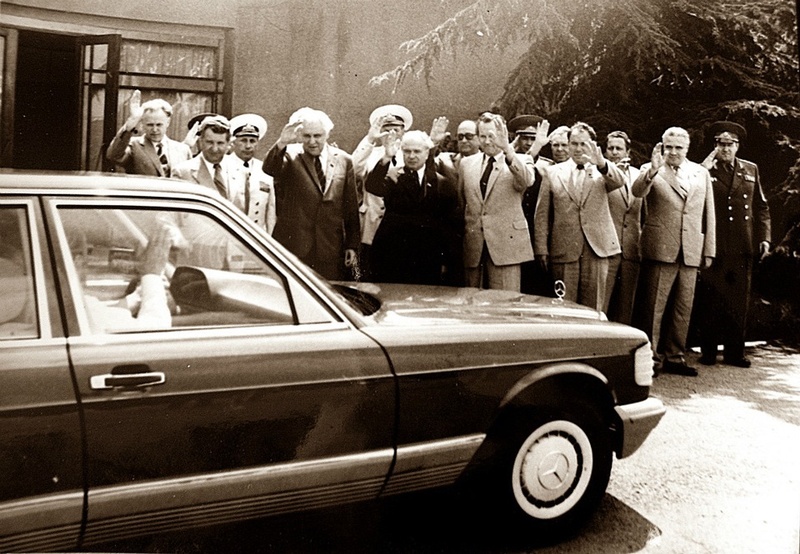 Леонид Брежнев за рулём «Мерседеса», Автомобиль из недружественного государства