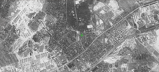 Панорама г. Одинцово 1966г. Со спутника.