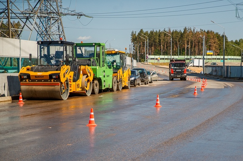 Реконструкцию улицы Чистяковой в Новой Трёхгорке завершат 10 июля