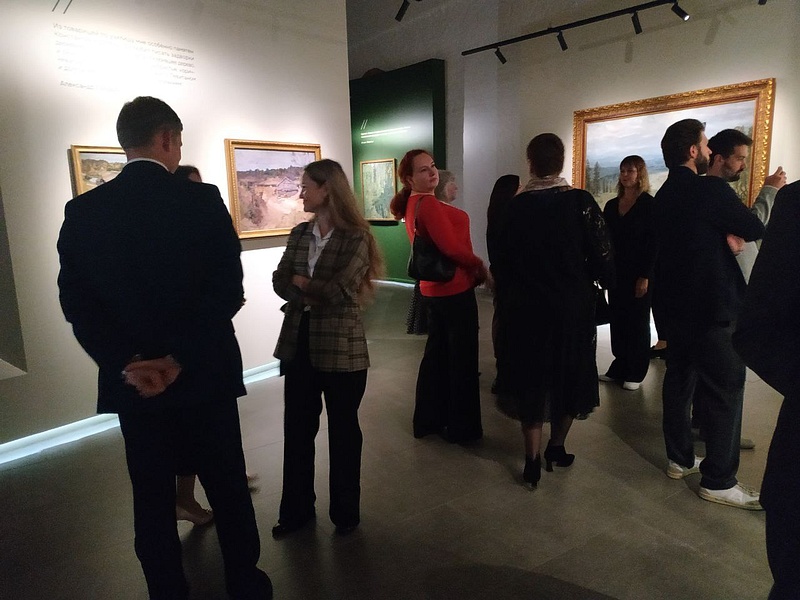 В Звенигороде открылась выставка картин Исаака Левитана и его сподвижников