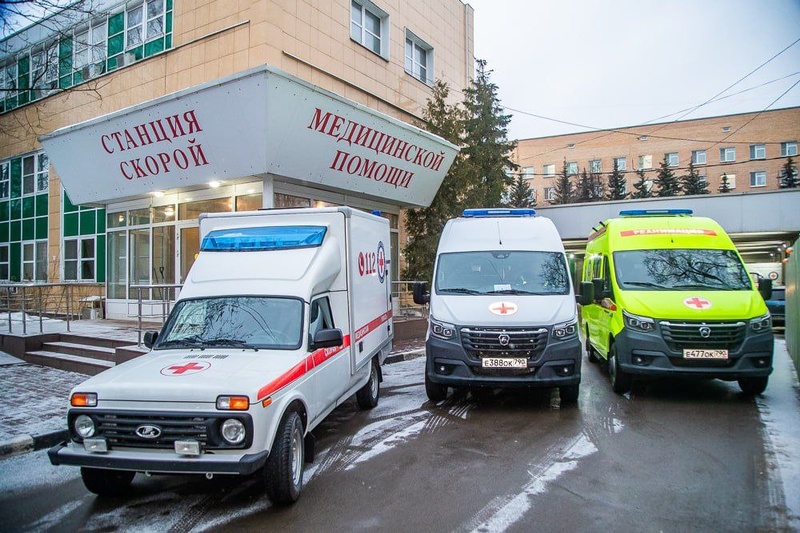 6 новых автомобилей поступили в службу скорой помощи в Одинцовском округе