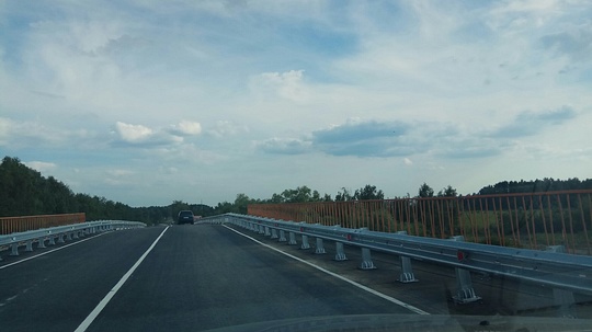Путепровод на 64 км Минского шоссе открыт после ремонта, Мост в Кубинке открыли после ремонта