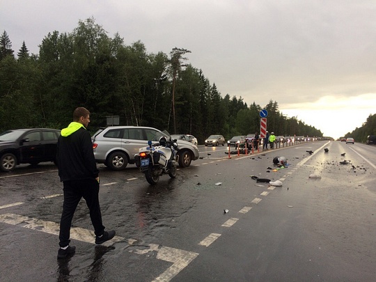 Мотоциклист погиб в ДТП на Минском шоссе, Мотоциклист погиб в ДТП на Минском шоссе