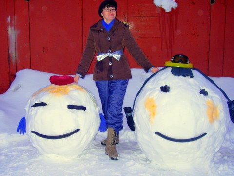 Мои Sнежные друзья!, Конкурс снеговиков от «Одинцово-ИНФО» и «Позитроники», Снеговик, bagira5