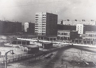 1-й микрорайон. 1972 г.