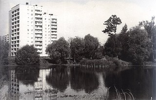 Одинцовские пруды. (наверное Банные пруды??) Никто не узнаёт? 1982 г.