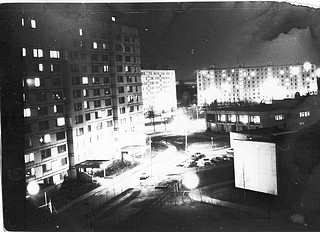 1986г. Фото сделано из д.127 по Можайскому шоссе. Вид на ресторан Витязь (Дилижанс)
