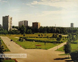 Центр города. Еще нет Ледового дворца... 