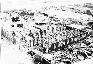 Апрель 1986, будущий Чикина 1 и бывший барак около д.129 по Можайскому шоссе