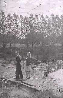 А это те же пруды между Союзной и железной дорогой. Фото из архива семьи Фисенко