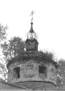 Церковь в селе Лайково. 1990 год.